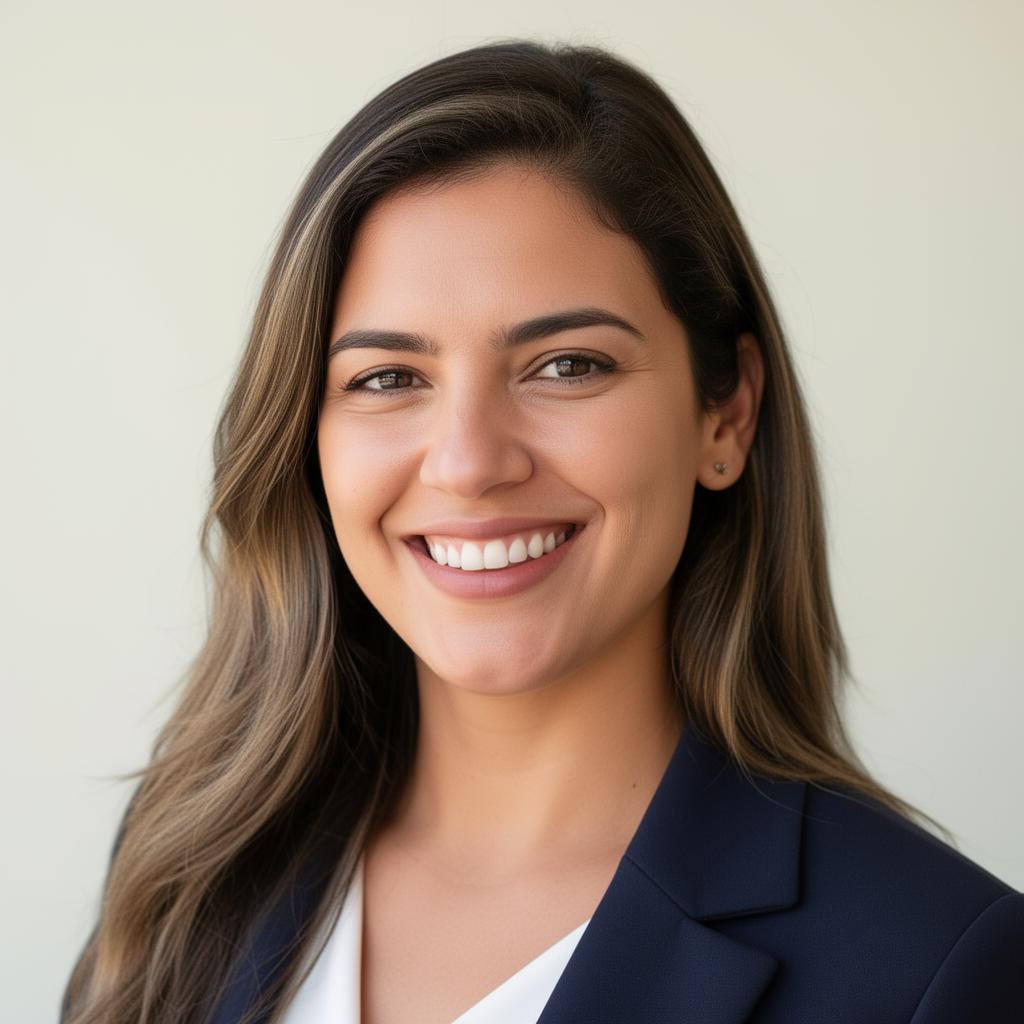 Foto fictícia da cliente Mariana Costa