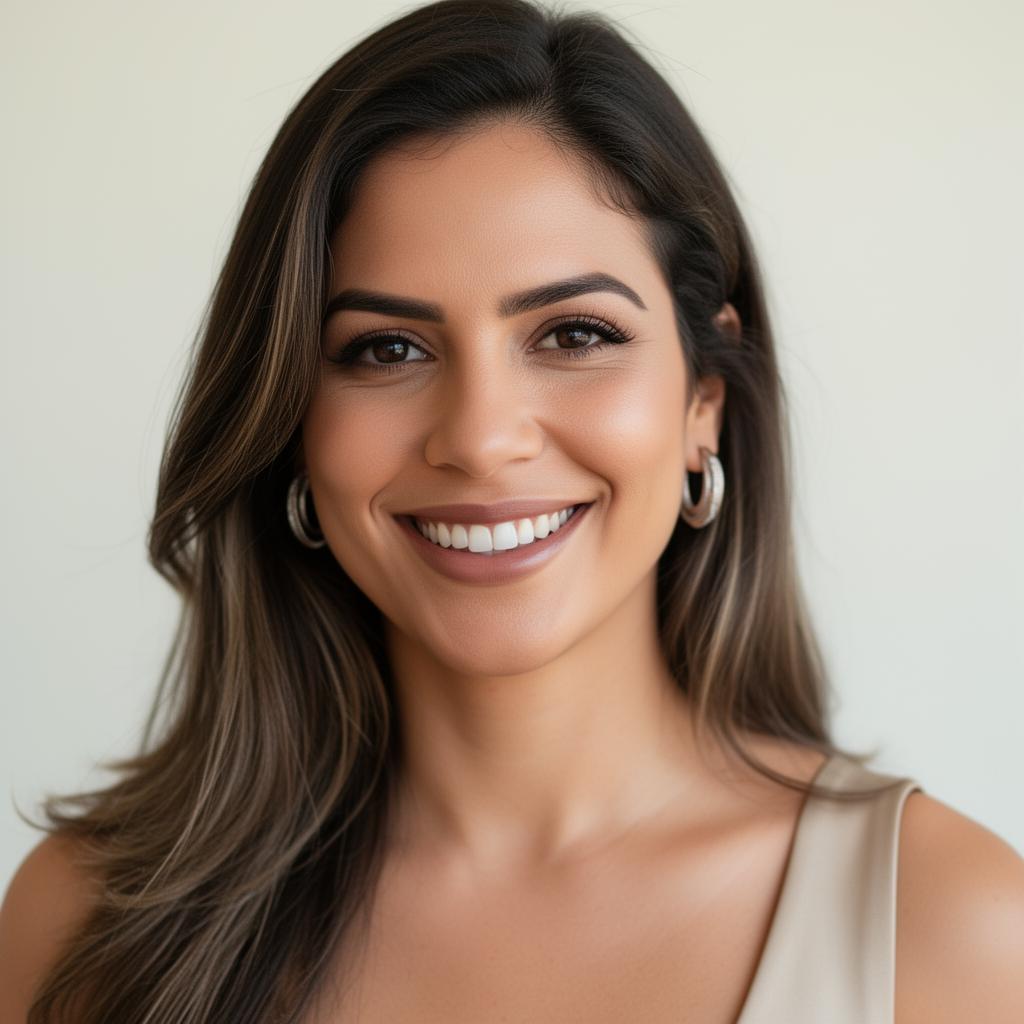 Foto fictícia da cliente Fernanda Lima
